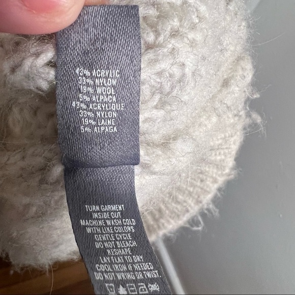 Aerie Oversized Lace-Up Pullover Sweater Tunic - Picture 12 of 13